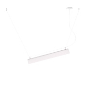 подвесной светильник вытянутой формы с матовым диффузором