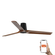 потолочный вентилятор черный без подсветки