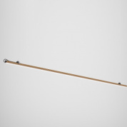 потолочная подсветка продолговатая бронзовая IP40