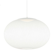 8718282360768 Moooi Random Light подвесной светильник с объемным сферическим плафоном из белого текстиля
