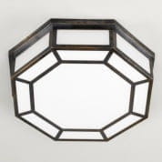 CL0109 Hunton Octagonal Flush C/L Large потолочный светильник Vaughan