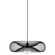 подвесной светильник с цилиндрическим металлическим абажуром