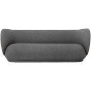 100225111 Ferm Living Rico четырехместный диван с мягким корпусом и обивкой из текстиля