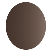 настенный светильник с круглым плафоном коричневого оттенка