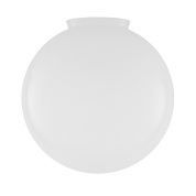 матовый стеклянный шаровой плафон диаметром 35 см