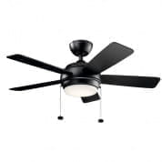 42" Starkk Fan Satin Black люстра-вентилятор 330171SBK Kichler