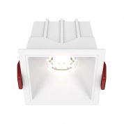 Alfa LED Maytoni встраиваемый светильник DL043-01-10W4K-SQ-W белый