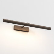 настенная подсветка для картин с линейным корпусом бронза