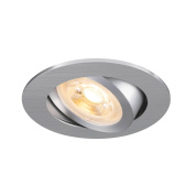 1007370 SLV NEW TRIA® 68 ROUND светильник встраиваемый для лампы LED GU10 10Вт макс., алюминий