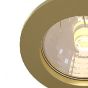 Встраиваемый светильник Metal modern Maytoni золото DL009-2-01-G
