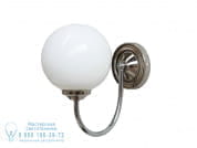 BRAGAN CHROME WALL LIGHT Настенный светильник прямого света ручной работы Mullan Lighting MLWL013ANTBRS