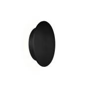 настенный светильник черный круглый