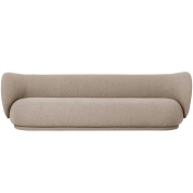100108204 Ferm Living Rico четырехместный диван с мягким корпусом и обивкой из букле