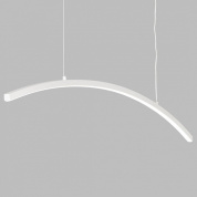 подвесной светильник с изогнутым профилем и встроенной светодиодной подсветкой