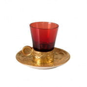 Ramz by villari ruby tea cup & saucer 8307698-602 чашка, Villari