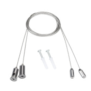 комплект подвеса для потолочного монтажа световых панелей