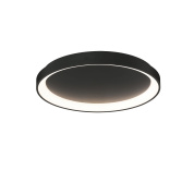 потолочный светильник чёрного цвета