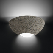 настенный светильник серый с подсветкой вверх-вниз