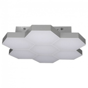 750074 Lightstar Favo led потолочный светильник, 5Вт, 4000K, 1680лм, хром