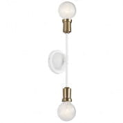 Armstrong Wall Sconce White настенный светильник 43195WH Kichler