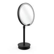 0125460 Decor Walther Just зеркало с подсветкой черный матовый