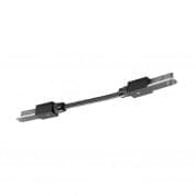172190 SLV D-TRACK, коннектор гибкий, кабель 13.5 см, 10А, черный