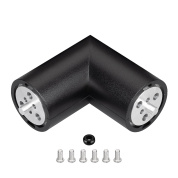 050543 Arlight Соединитель профиля ROUND-D36-360-90 BLACK