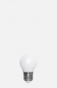 E27 LED Filament Globe Opal 4,5W White Globen Lighting источник света
