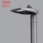 N445 Street iGuzzini Pole-mounted system - ST1 optic - Warm White - integrated DALI - Ø 42-76mm - Ta 50C - Zhaga