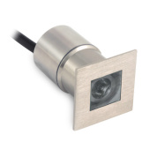 квадратный фасадный уличный аплайт для встроенного монтажа