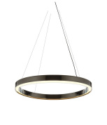 подвесной светильник кольцевой формы на тросах
