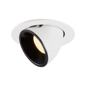 1006005 SLV NUMINOS® GIMBLE L DL светильник встраиваемый 700мА 25.4Вт с LED 3000K, 2150лм, 40°, белый/черный