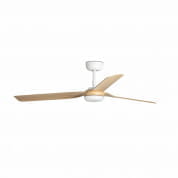 33816WP Faro PUNT White/light wood ceiling fan with DC motor SMART люстра-вентилятор белый