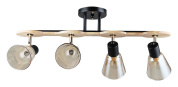 спот с четырьмя поворотными плафонами