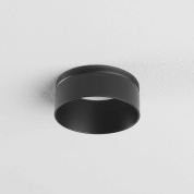 рамка для светильника матовый чёрный