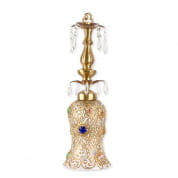 Bindi Cast Brass &amp; Crystal Pendant Light подвесной светильник FOS Lighting Bindi-JaipuriaNag-HL1
