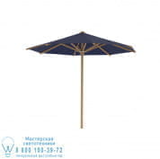 Зонт Shady 3м с круглым тиковым стержнем и тиковыми спицами Royal Botania