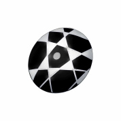 потолочный светильник круглый черный