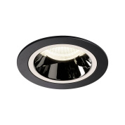 1003894 SLV NUMINOS® M DL светильник встраиваемый 500мА 17.5Вт с LED 4000K, 1660лм, 40°, черный/хром