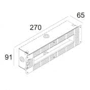 CONCRETE BOX 184 монтажная коробка Delta Light