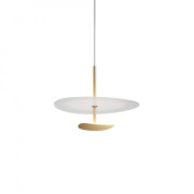 05501OLDHXXBB Elesi luce Plettro SP S LED светильник с металлическим и стеклянным рассеивателем золотой