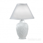 Kolarz Chiara A1340.72 настольный светильник белый ø50cm высота 65cm 1 лампа e27