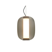 подвесной светильник с цилиндрическим корпусом и рассеянным светом