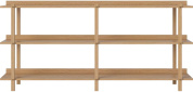 Kari shelving low - double Bolia книжная полка 04-155-15_00001