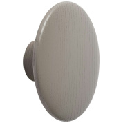 03320 Muuto Dots настенный деревянный крючок серо коричневый диаметром 13 см