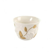 Taormina white & gold arabic coffee cup чашка, Villari
