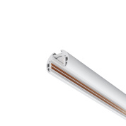 шинопровод накладной или подвесной белого цвета