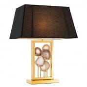 Настольная лампа Margiela с золотой отделкой агат 110541 Eichholtz