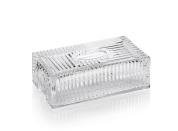 мыльница из прозрачного рельефного стекла