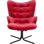 86361 Вращающееся кресло Oscar Velvet Red Kare Design
